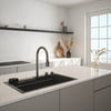 Renaflow Luxury Gunmetal Sink & Tap set