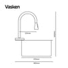 Renaflow Luxury Gunmetal Sink & Tap set