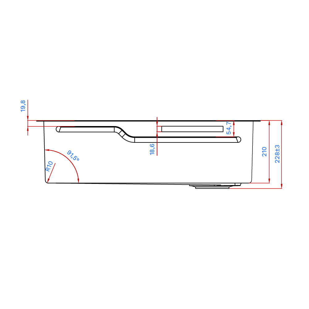 Renaflow Luxury Gunmetal Sink & Tap set