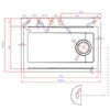 Renaflow Luxury Gunmetal Sink & Tap set