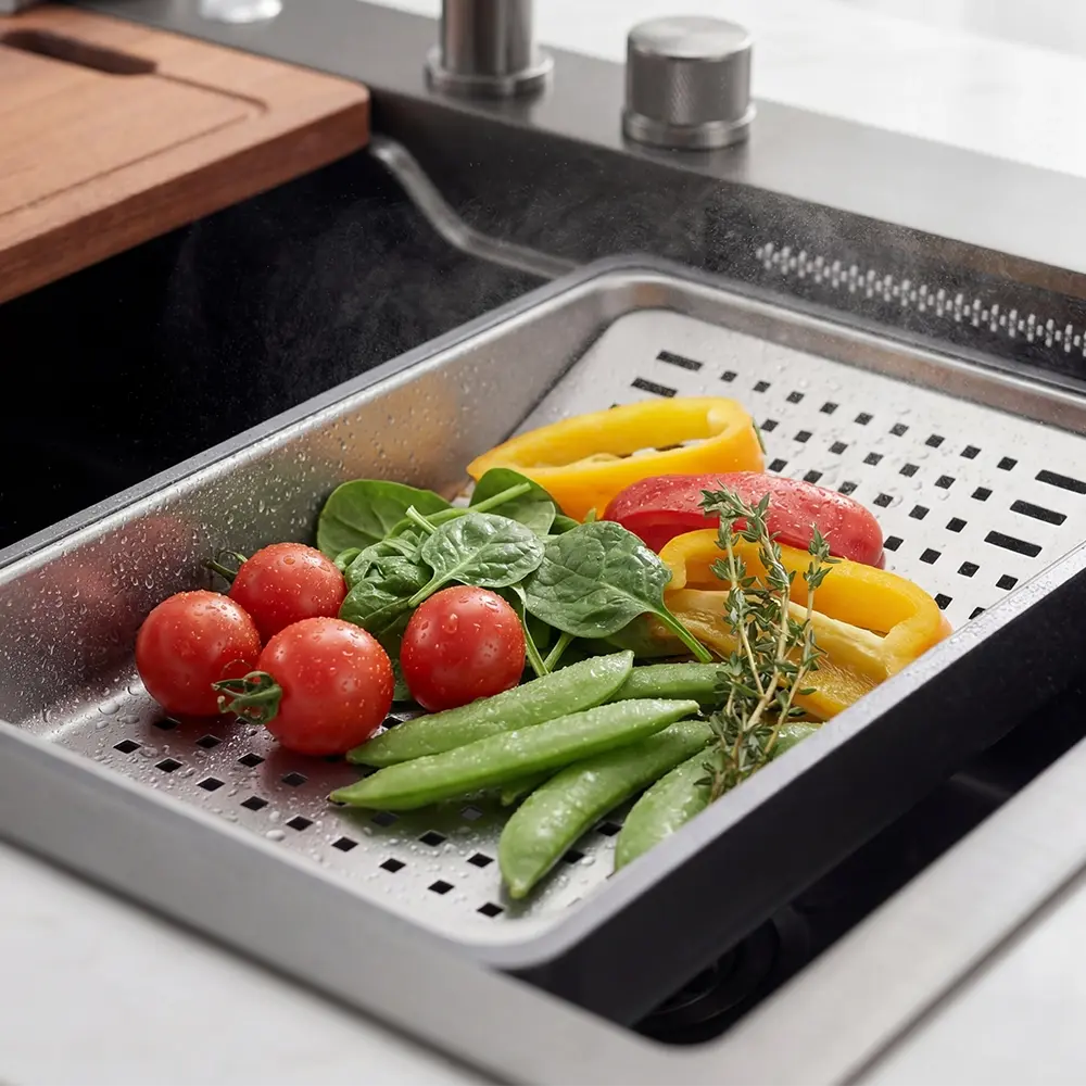 Renaflow Luxury Gunmetal Sink & Tap set