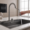Renaflow Luxury Gunmetal Sink & Tap set