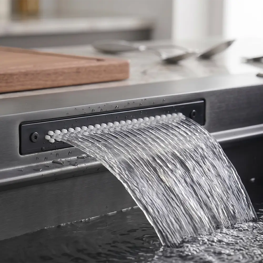 Renaflow Luxury Gunmetal Sink & Tap set